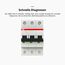 ABB S203-C32 Sicherungsautomat S200-3P-32 A-C System Typ C Pro M Compact 2CDS253001R0324