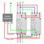 Heschen Modularer Haushalts-Wechselstromschütz, HS1-25/31, 25 A, AC/DC 110V Spule, 4-polig, 3NO 1NC, 35 mm DIN-Schienenmontage, für Schaltkreissteuerung