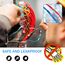Kuject 210stk Quetschverbinder Set Kabelverbinder Stoßverbinder Wasserdicht Schrumpfverbinder 10-26 AWG Stossverbinder
