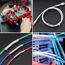 ASHINER Schrumpfschlauch Set - 580 Stück Hochwertiges Eva-Material mit Aufbewahrungskoffer - Perfekt für Elektrische Isolierung, Kabel Reparaturen und Drahtverbindungen, Weiß