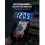 AstroAI Digital Multimeter voltmeter strommessgerät Tester Messung von AC/DC Spannung, DC Strom, Widerstand, Diode, Kontinuität Messinstrument mit großes LCD-Anzeige und Hintergrundbeleuchtung,Blau