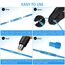 Kuject 210stk Quetschverbinder Set Kabelverbinder Stoßverbinder Wasserdicht Schrumpfverbinder 10-26 AWG Stossverbinder