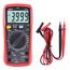 UNI-T UT890C Professionelles Digitalmultimeter Tester Voltmeter Amperemeter Ohmmeter RMS 6000-Konten Polymeter-Kapazitätstest und Temperaturmessung mit beleuchtetem LCD