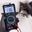 Multimeter mit 6000 Zählungen, True RMS Digital Multimeter mit Manuellem Bereich, VENLAB Strommessgerät Voltmeter, Misst genau Spannung Strom Diode Durchgang, mit LCD-Anzeige und Faltbar Ständer.
