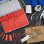 ASHINER Schrumpfschlauch Set - 580 Stück Hochwertiges Eva-Material mit Aufbewahrungskoffer - Perfekt für Elektrische Isolierung, Kabel Reparaturen und Drahtverbindungen, Rot