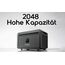Growatt NOAH 2000 Balkon PV Speicher 2048W Akkukapazität, Kompatibel mit Balkonkraftwerke, IP66, 6.000+ Ladezyklen, 10-jährige Garantie, Plug&Play Installation in 5 Min