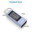 USB C Tester Messgerät Voltmeter USB Multimeter 4-30V 0-12A Typ-C Strommessgerät Anzeige Spannung und Strom Tester PD QC USB Power Meter Kapazität Spannungsprüfer Strommesser