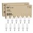 GY 12er E14 LED Ultrahelle Energiespar Glühbirne, 8W Glühbirne E14, Ersetzt 60W lampe, C37 LED Birne 880LM, 3000K Led Warmweiss, 280° Abstrahlwinkel Energiesparlampe, Nicht Dimmbar