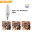 GY E14 LED Ultrahelle Energiespar Glühbirne, 8W Glühbirne E14, Ersetzt 60W lampe, C37 LED Birne 880LM, 6500K Led Kaltweiss, 280° Abstrahlwinkel Energiesparlampe, Nicht Dimmbar, 12 Stück