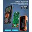 Crenova Digital multimeter, TRMS Voltmeter Ammeter Auto-Range 6000 Zähler Ohmmeter, misst Spannung Kapazität Temp Wiederstand mit Large LCD-Anzeige und Hintergrundlicht, for Automotive, Elektrike