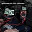 KAIWEETS Digital Multimeter KM100, Spannungsmesser für AC/DC Spannung, DC Strom, Durchgang, Widerstand, Diode (mit Messleitungen) Schwarz