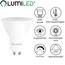 Lumiled LED GU10 10W ersetzt 90W 1000lm 6500K Kaltweiß 120° Nicht Dimmbar 10er Pack Energiespar Leuchtmittel Reflektor Spot für Küche Wohnzimmer Büro Flur