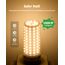 HOMEOW E27 LED Warmweiss 3000K, Extra Hell 25W 2500LM Glühbirne, Ersetzt 200W Lampe, Maiskolben LED E27 Energiespar Leuchtmittel, Nicht Dimmbar, AC 220-240V, 4er Set