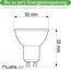 Lumiled LED GU10 PAR16 6W ersetzt 50W 600lm 4000K Neutralweiß 120° Nicht Dimmbar 10er Pack Energiespar Leuchtmittel Reflektor Spot für Küche Wohnzimmer Büro Flur