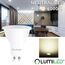 Lumiled GU10 LED, 6W 580 Lumen Leuchtmittel, 4000K neutralweiß Birne Lampe Strahler Spot, ersetzt 50W Halogenlampen, 120° Grad Strahlwinkel Reflektorlampen Reflektor 10 Stück Energiesparlampen