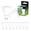 Lumiled LED GU10 PAR16 6W ersetzt 50W 600lm 6500K Kaltweiß 120° Nicht Dimmbar 10er Pack Energiespar Leuchtmittel Reflektor Spot für Küche Wohnzimmer Büro Flur