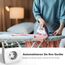 HBN Countdown Timer Steckdose, Zeitschaltuhr mit Countdown in 6 Stufen(15min bis 6h), Energiespar-Steckdose mit Repeat-Funktion & Kindersicherung, 16A/3.680W