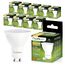 Lumiled GU10 LED, 6W 580 Lumen Leuchtmittel, 3000K warmweiß Birne Lampe Strahler Spot, ersetzt 50W Halogenlampen, 120° Grad Strahlwinkel Reflektorlampen Reflektor 10 Stück Energiesparlampen