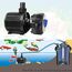 YAOBLUESEA Eco Teichpumpe Filterpumpe Bachlaufpumpe 2300L/H 35W Energiespar Wasserpumpe Koiteich Bachlaufpumpe