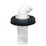 mizikuu IBC Filter, 45° IBC Deckelfilter 163mm Nylon Regenwasserfilter Auswaschbar mit Deckel IBC Filterdeckelmit Bogen IBC Tank Filter IBC Tank Zubehör für IBC Regenwassertank DN 150