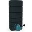 Ondis24 Regenwasser Wandtank Regenfass Eco 300 Liter Graphit anthrazit inkl. Wasserhahn