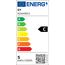 GY E27 LED Kaltweiss Lampe 4.9W 6500K 807 Lumen Kaltweiß Leuchtmittel,G45/P45 Energiesparlampe 60W lampe ersetzt,Nicht Dimmbar LED Birnen,12 stück