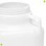 Garronda 5 Liter BPA-freies quadratisches Fass und Futtertonne Weithalsfass Wassertank und Behälter mit Deckel für Sauerkraut sowie Surfass Pökelfass für Fleisch GD-0088, Weiß