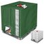 oumuik IBC Tank Abdeckung, Upgrade 420D IBC Abdeckplane für Wassertank 1000L / Ibc Container Anti-UV Schutzhülle Ibc Tank Cover Verdickte Version