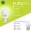 GY E27 LED Neutralweiss Lampe 4.9W 4000K 807 Lumen Neutralweiß Leuchtmittel,G45/P45 Energiesparlampe 60W lampe ersetzt,Nicht Dimmbar LED Birnen,6 stück