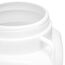 Garronda 40 Liter BPA-freies quadratisches Fass und Futtertonne Weithalsfass Wassertank und Behälter mit Deckel für Sauerkraut sowie Surfass Pökelfass für Fleisch GD-0088, Weiß