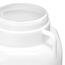 Garronda 50 Liter BPA-freies quadratisches Fass und Futtertonne Weithalsfass Wassertank und Behälter mit Deckel für Sauerkraut sowie Surfass Pökelfass für Fleisch GD-0088, Weiß
