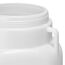 Garronda 20 Liter BPA-freies quadratisches Fass und Futtertonne Weithalsfass Wassertank und Behälter mit Deckel für Sauerkraut sowie Surfass Pökelfass für Fleisch GD-0088, Weiß