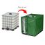 oumuik IBC Tank Abdeckung, Upgrade 420D IBC Abdeckplane für Wassertank 1000L / Ibc Container Anti-UV Schutzhülle Ibc Tank Cover Verdickte Version