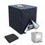 LINSOCLE IBC Tank Abdeckung, 420D IBC Container Abdeckung, 1000L Abdeckung Wassertank, Anti-UV IBC Schutzhülle, Regenwassertank Container Cover, 120 x100 x116 cm