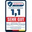plasteo® 220 Liter Weithalsfass mit Deckel und Spannring, Lebensmittelecht BPA-Frei, Futtertonne Kunststofffass Deckelfass Regentonne Regenfass Lagerfass Sauerkrautfas, Stapelbar Palettengerecht, Blau
