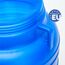 Garronda 10 Liter Weithalsfass aus BPA-freiem Futtertonne Fass Universalfass Lebensmittel Fass Regenfass für Garten Regentonne mit Deckel Regenwassertonne für Garten Wassertonne GD-0078, Blau