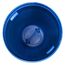 plasteo® 220 Liter Weithalsfass mit Deckel und Spannring, Lebensmittelecht BPA-Frei, Futtertonne Kunststofffass Deckelfass Regentonne Regenfass Lagerfass Sauerkrautfas, Stapelbar Palettengerecht, Blau