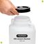 Garronda 5 Liter BPA-freies quadratisches Fass und Futtertonne Weithalsfass Wassertank und Behälter mit Deckel für Sauerkraut sowie Surfass Pökelfass für Fleisch GD-0088, Weiß