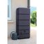 Ondis24 Regenwasser Wandtank Regenfass Eco 300 Liter Graphit anthrazit inkl. Wasserhahn