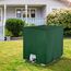 IBC Tank Abdeckung, Wassertank staubdichte Anti-UV-Schutzabdeckung, Schutzabdeckung, Schutzplane, Geeignet für 1000L IBC-Tank Container Regenwassertank (120 x 100 x 116 cm grün)