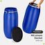 Garronda 150 Liter Regentonne mit Deckel Weithalsfass aus HDPE Regenfass für Garten Fass Regenwassertonne Futtertonne Universalfass Wasserfass Regentonnen Lebensmittelfass Wassertank GD-0078, Blau