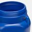 Garronda 30 Liter BPA-freies quadratisches Fass und Futtertonne Weithalsfass Wassertank und Behälter mit Deckel für Sauerkraut sowie Surfass Pökelfass für Fleisch GD-0088, Blau
