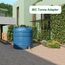 IBC Auslaufhahn und IBC Tank Kugelhahn, 1 Zoll IBC Wasserhahn mit IBC kugelauslaufhahn für IBC Tank Regentonnen Wassertank(DN40/50)