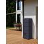 Ondis24 Regenwasser Wandtank Regenfass Eco 300 Liter Graphit anthrazit inkl. Wasserhahn