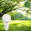 GY E27 LED Neutralweiss Lampe 4.9W 4000K 807 Lumen Neutralweiß Leuchtmittel,G45/P45 Energiesparlampe 60W lampe ersetzt,Nicht Dimmbar LED Birnen,6 stück
