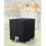 IBC Tank Abdeckung, Anti-UV Schutzhülle für Wassertank 1000L, Schutzabdeckung, Geeignet IBC-Tank zubehör, Schutzplane Regenwassertank Container Cover, 120 x100 x116 cm Schwarz