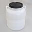 plasteo 30 Liter Weithalsfass Kunststofffass mit Deckel und Henkel Lebensmittelecht BPA-frei Universalfass Lagerfass