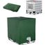 SOBEAU IBC Tank Abdeckung 1000L, IBC Container Zubehör, Wassertank UV-Schutzfolie, Regentonne Abdeckung, Schutzplane Regenwassertank, Geeignet für 1000L IBC-Tank Container Cover (120 x 100 x 116 cm)