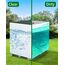 SOBEAU IBC Tank Abdeckung 1000L, IBC Container Zubehör, Wassertank UV-Schutzfolie, Regentonne Abdeckung, Schutzplane Regenwassertank, Geeignet für 1000L IBC-Tank Container Cover (120 x 100 x 116 cm)