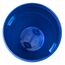 plasteo® 60 Liter Weithalsfass mit Deckel und Spannring, Lebensmittelecht BPA-Frei, Futtertonne Kunststofffass Universalfass Deckelfass Wasserfass Lagerfass Sauerkrautfass, Stabile Griffmulden, Blau